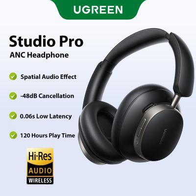 UGREEN Studio Pro หูฟังANC รองรับ Hi-Res ลดเสียงรบกวน 48dB Hybird ANC Bluetooth 