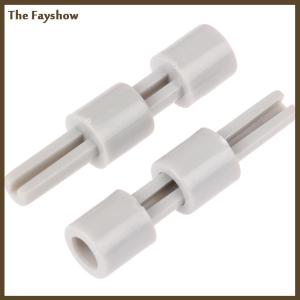 [The Fayshow] 2/4pcs มิกเซอร์ Potentiometer Long SHAFT สีเทาพลาสติกขยายเพลา