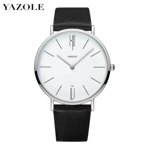 YAZOLE Jam Pria import original YZL506 tahan air water resistant tali kulit berkwalitas