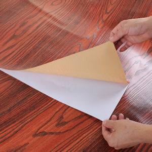 สติกเกอร์พื้นไม้หนา100ซม. ทนทานต่อการสึกหรอ Self Adhesive Wallpaper ห้องนอนสติ๊กเกอร์ติดผนังกันน้ำ