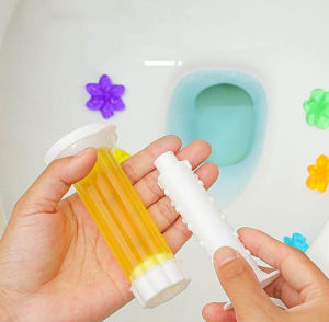 GEL KHỬ MÙI KHỬ KHUẨN BỒN CẦU LAVABO DẠNG BƠM HÌNH BÔNG HOA