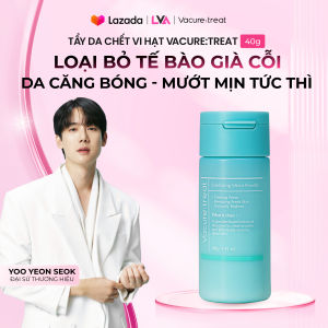 Tẩy Da Chết Vi Hạt Vacure:treat 40g Loại Bỏ Tế Bào Già Cỗi - Da Căng Bóng - Mướt Mịn Tức Thì - Vi Hạt Siêu Mịn Cho Da Mềm Sạch Sáng - Tẩy Tế Bào Chết Hiệu Quả