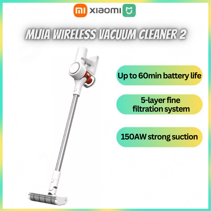 Xiaomi Mi Wireless Handheld Vacuum Cleaner 2 High Suction Power | Multi ...