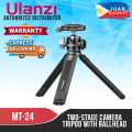 [CLEARANCE] Ulanzi MT-24 Two-Stage Camera Vlog Aluminum Universal Tripod with Ballhead for Vlog Vlogging, TikTok, Photography, Live Streaming, Zoom Meetings  | JG Superstore. 