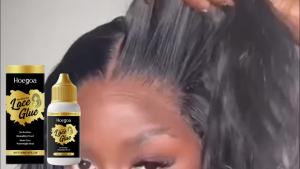 Hoegoa Lace Wig Styling Glue Soft Formula Light Use Portable Daily Styling Glue