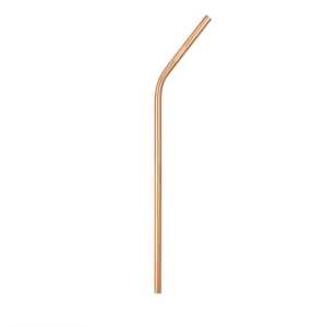 Aurora Sedotan Premium Gold Stainless Sedotan Stainless Steel Besi Metal Straw Reusable