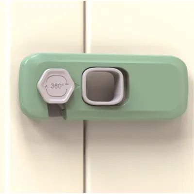 Baby Protection Safety Lock Anti-Pinch Refrigerator Drawer Lock Latch for Baby Safety Open Door Lock