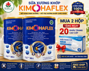 Sức khỏe xương dinh dưỡng cho người tiêu dùng Kimohaflex 800g 100% chính hãng hỗ trợ tim mạch tăng cường sức đề kháng cam kết chính hãng giao hàng nhanh.