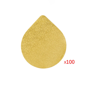 100Pieces Aluminum Foil Pods Covers Foil Lid Coffee Sealers Sealing Film Power Cup Stickers Aluminums Foils Cover Set