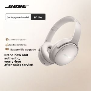Bose QC45 2nd Generation Noise-cancelling หูฟัง upgraded ไร้สาย บลูทูธ sports headphones over-ear active noise cancellation