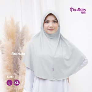 Grosir Krudung Anak Instan Sekolah SMP SMA Remaja Mueeza Hijab Model Alsha L Tali Serut Belakang