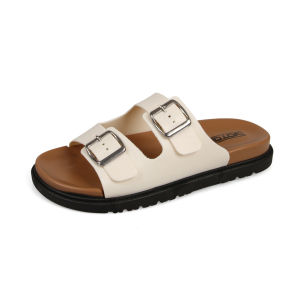 LALA Flip Flops Slippers For Women Standard Double Strap Adjustable Strap Casual Flat Women Sandals