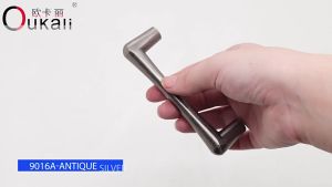 WH Aluminium Alloy Cabinet Handle Vintage Wardrobe Cabinet Door Handle Bronze Drawer Handle