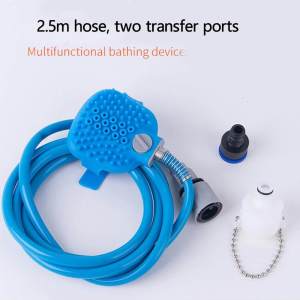 HATELI เครื่องพ่นน้ำอเนกประสงค์สำหรับสัตว์เลี้ยงเครื่องพ่นเครื่องมือทำความสะอาดฝักบัวอาบน้ำสัตว์เลี้ยงสินค้าพรมสัตว์เลี้ยงแมว