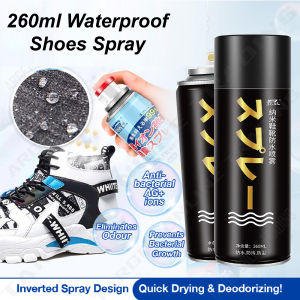 Shoes Water Repellent Spray Nano Waterproof Rain Stain Protector / Penyembur Kalis Kotoran