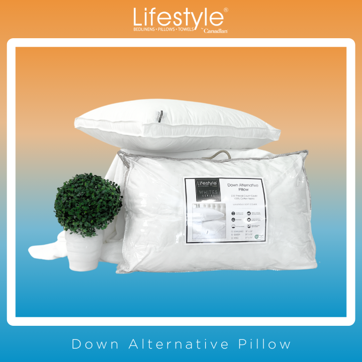 Down Alternative Pillow I 5STAR Hotel Quality with Premium Grade Down Alternative Fiber with T233 100 Cotton Cover Lazada PH