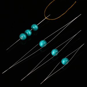 หมุดร้อยลูกปัดเข็มเปิดโค้งตาขนาดใหญ่สร้อยข้อมือลูกปัดสร้อยคอ DIY หมุดลูกปัดเครื่องประดับทำเครื่องมืออุปกรณ์เสริม