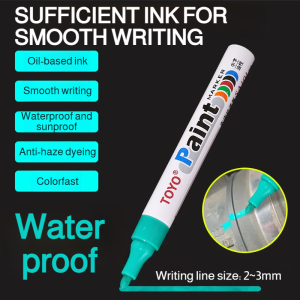 ✨Multi-purpose/Extremely Practical✨【Quick-Drying/Fade-Resistant】Multifunctional Paint Marker Pen/Universal Touch Up Pen for Car/Auto Scratch Repair/Tire Marker/Non-Fade Paint Pen/ Vehicle Maintenance Tool万能油漆笔补漆笔