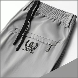 Loose Straight Leg Quick Dry Pants Colorfast Sweatpants Soft Neat and Tidy Thin Section Elastic Waistband