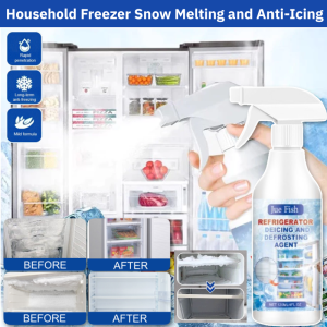 【Refrigerator Defrost and De-Icing Agent 】Household Freezer Snow Melting and Anti-Icing Fridge Ice Layer Remover Frost Prevention Cooling Enhancement