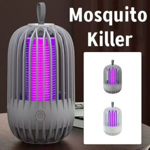 ZSDN MALL Low-Voltage Mosquito Lamp Portable Cordless Plug-in Mosquito Killer Easy To Use USB Charging Bug Catcher Device Camping Light
