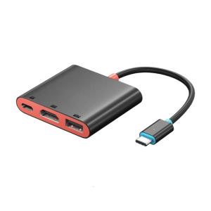 Aluminum USB CREATE Expansion Dock 3 Harbors 4K USB A Change Consistent Extreme Thin Plan For Notebook Panel Immediate Use