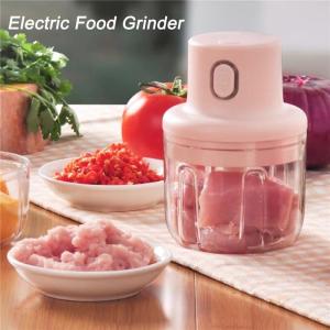 Blender Portable Elektrik Alat Penggiling Bumbu Electric Choper Mini Chopper Dapur Daging Charger Easy Mall