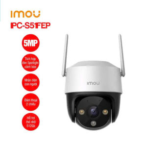 Camera ngoài trời IMOU Cruiser SE+ IPC-S51FEP độ phân giải 5MP 3K đàm thoại 2 chiều 360 độ - Hàng chính hãng