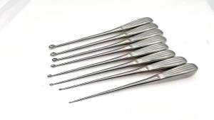 KITA-Bone Curette 1-7mm Orthopedics Instruments 1pc Stainless Steel