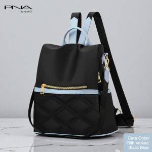 Peonia PNA CARLA Water Resistant Ransel  Tas Wanita Punggung Design Anti Maling  Kantor Kerja Sekolah Kuliah Outdoor Trendy Fashion Style Travel Casual Backpack Anak Remaja Perempuan Selempang Cewek Bag
