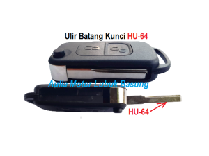Casing Kunci Lipat Flip Key Mercedes Benz A C E S Class SLK A160 B200 R170 W140 W168 W124 W202 W210
