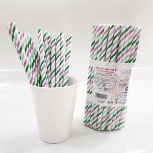 [KV] Phi 8 - Bó 100 ống hút giấy làm từ sợi mía