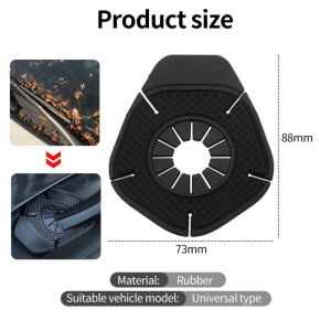 2Pcs Universal Car Windshield Wiper Protective Cover Windshield Wiper Dustproof Prevent Debris Sleeve Auto Vehicle Accessories