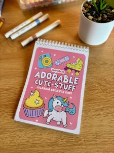 Tammybear Coloring Books for Kids Ages 4+ A5 size