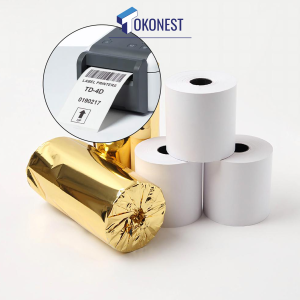 Kertas Thermal Kasir Print 80x80mm Kertas Struk Thermal Paper Roll Printer ATK019