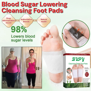 Herbal Plant Blood Sugar Lowering Cleansing Foot Pads Sleep Improvement Foot Care Patches Stress Relief Detox Foot Patches