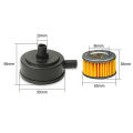 Air Compressor Filter Male Thread Black Plastic. 