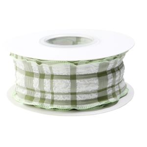 GORGE 4CM Width Plaid Ribbon 10 Yard Gift Wrapping Bouquets Roll of Satin Ribbon Creative Reusable Korean Ribbons Flower Bouquet Wrapping