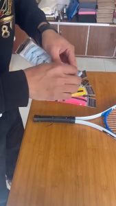 กริปพันด้ามไม้แบด เทปพันด้ามจับไม้แบดมินตัน กริบพันด้ามไม้แบด แบตมินตัน เทนนิส พิคเคิลบอล นุ่ม เบา