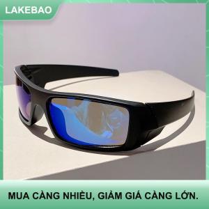 【LAKEBAO】 New Y2K Punk Sunglasses mát cho phụ nữ sang trọng người đàn ông ngoài trời thể thao thời trang bọc vòng xu hướng Shade Eyewear