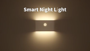 White Soft Night Light Hallway Lighting Rechargeable Light Magnetic Mount Suitable for Bathroom and Hallway Lighting