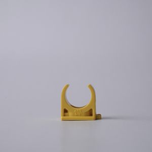 แคล้มก้ามปู 3/8 สีเหลืองและสีขาว แบบหนา (50ตัว/กล่อง) แบรนด์ SIRI