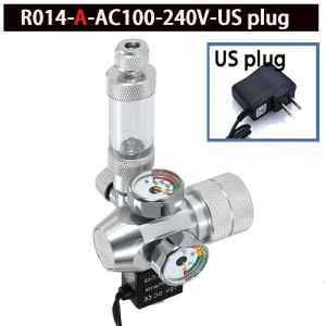 New DIY Aquarium CO2 Regulator Electromagnetic Valve Bubble Counter CO2 Control System Fish Tank CO2 Pressure Reducing Valve