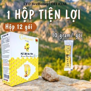 Gói Sticks mật ong tiện dụng cho các quán Cafe pizza nhà hàng suất ăn hàng không CvdBeehoney.