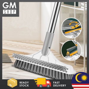 GMSHOP 3in1 Brush Mafic Broom Bathroom Wall Floor Cleaning Long Stick Brush