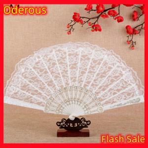 Oderous Vintage Style Lace Folding Fan Chinese Japanese Pattern Art Craft Gift Decor