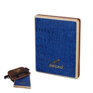GECKO Cajon Drum Hand Drum Travel Cajon Percussion Instrument Guitar String Resonance Carry Bag Included