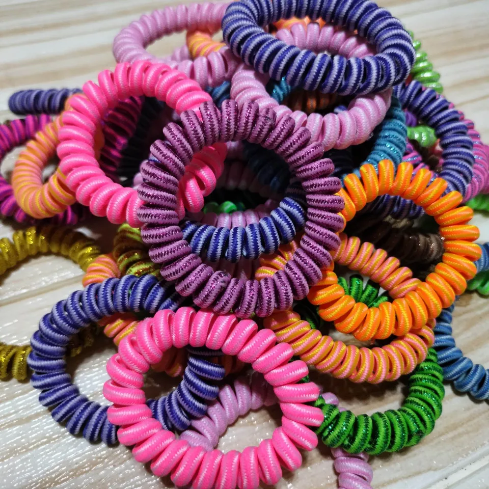 Cloth elastic hair on sale bands