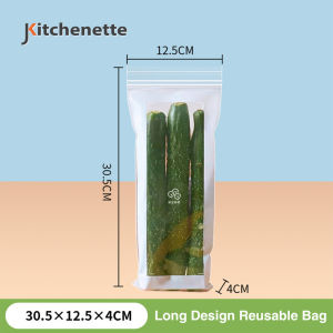 Jkitchenette Food Preservation Reusable Storage Bag Ziplock