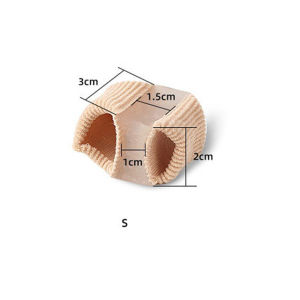 MIYIO 1PCS Gel Toe Separator Hallux Valgus Corrector Bunions Finger Separator Toe Corrector